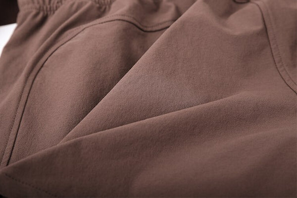 Women's Water Resistant Stretch Hiking Shorts with Pockets Breathable Quick Dry Shorts with Belt - 6 Inches