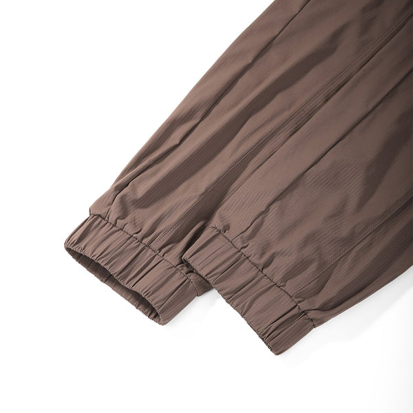 Lightweight Drawstring Athletic Cargo Pants Casual Travel Sweatpants with Zipper Pockets