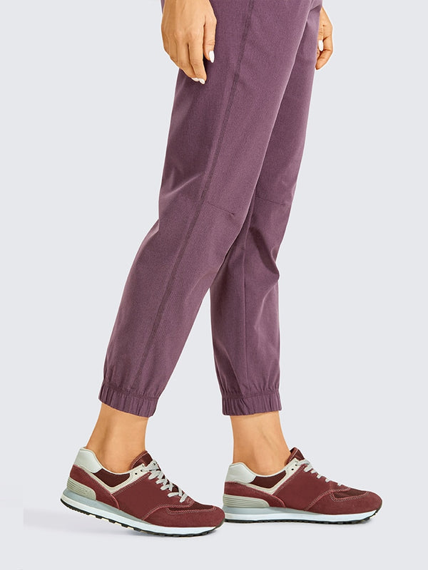 Women's Joggers Pants Lightweight Athletic Drawstring Breathable Tapered Lounge Pants with Pockets - 26 Inches