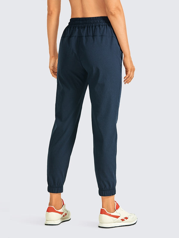 Women's Joggers Pants Lightweight Athletic Drawstring Breathable Tapered Lounge Pants with Pockets - 26 Inches