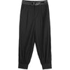 Solid Minimalist Straight Casual Women Harem Trousers,Spring ELF Pure High Waist Korean Ladies Basic Daily Bottom
