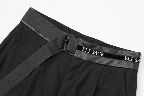 Solid Minimalist Straight Casual Women Harem Trousers,Spring ELF Pure High Waist Korean Ladies Basic Daily Bottom