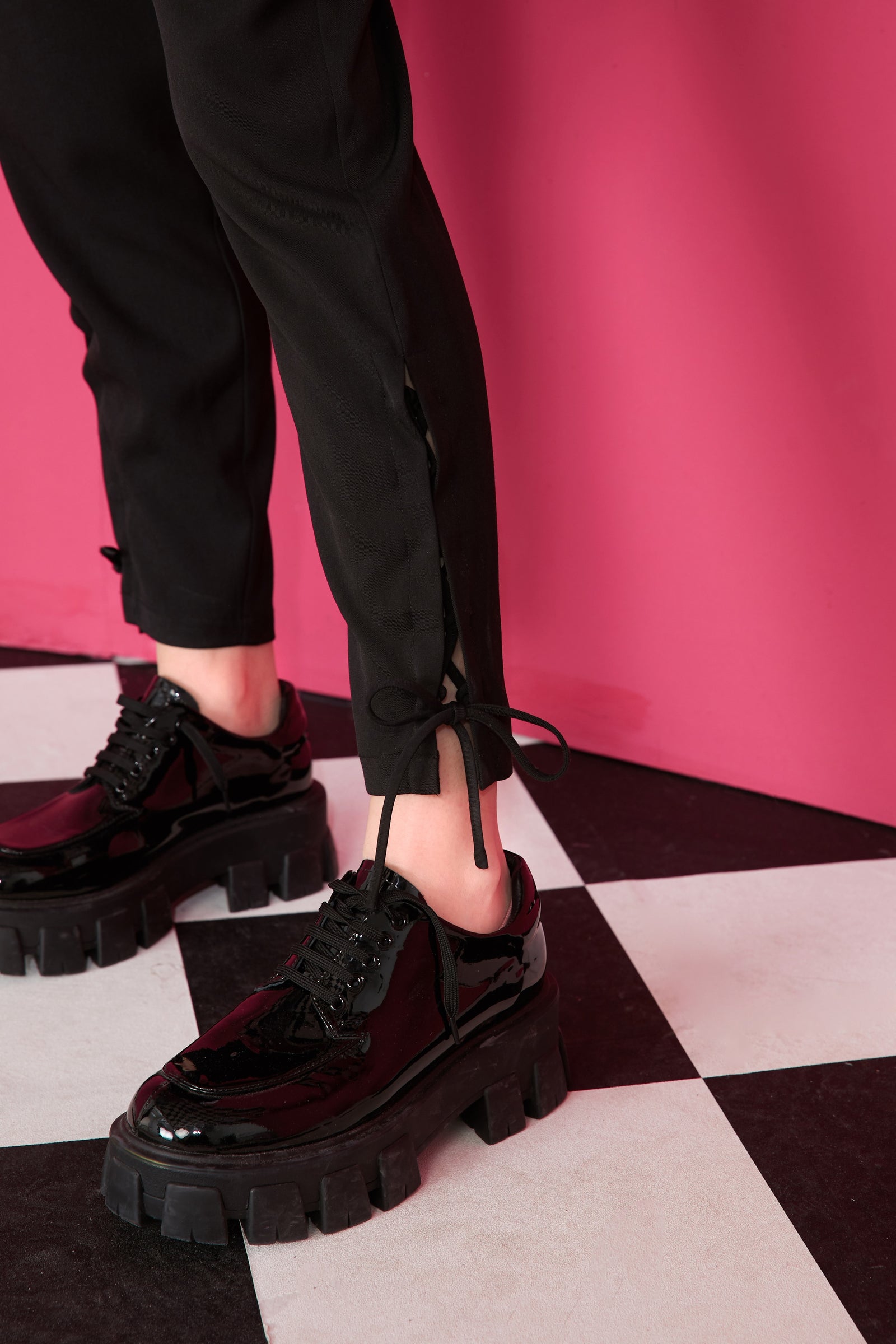 Solid Pure High Waist Straight Casual Minimalist Women Pants Spring ELF Korean Ladeis Daily Basic Harem Trouser