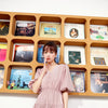 Solid Pure Casual Midi Ruffle Dresses Women,Spring ELF Vintage Lantern Sleeve High Waist Ladies Daily Summer Dress