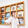Solid Pure Casual Midi Ruffle Dresses Women,Spring ELF Vintage Lantern Sleeve High Waist Ladies Daily Summer Dress