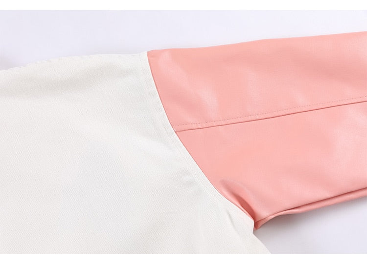 Jacket Men Furry Cartoon Comics Girl Letter Outwear Oversized College Style Hipster Coats All-match Streetwear