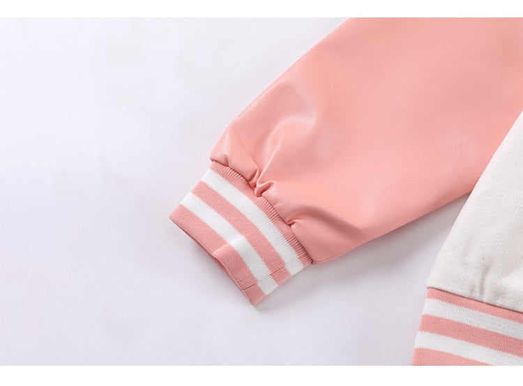 Jacket Men Furry Cartoon Comics Girl Letter Outwear Oversized College Style Hipster Coats All-match Streetwear