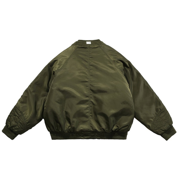 Patchwork Color Winter Jacket Men Button Pockets Zipper Warm Cozy Thick Coat Retro Fashion Bomber Jacket Men Streetwear