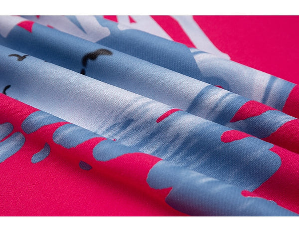 Hoodie Men Harajuku Gradient Letter Print Hooded Sweatshirt Couple Fashion High Street Loose Pullover Winter Streetwear