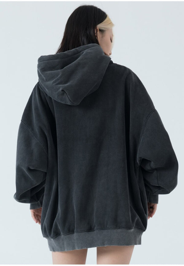 Hoodie Men Cool Man Color Block Print Pullover Winter Plus Velvet Cozy Hipster Hip Hop Punk High Street Male Streetwear