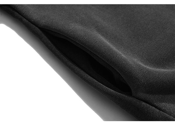 Hoodie Men Cool Man Color Block Print Pullover Winter Plus Velvet Cozy Hipster Hip Hop Punk High Street Male Streetwear