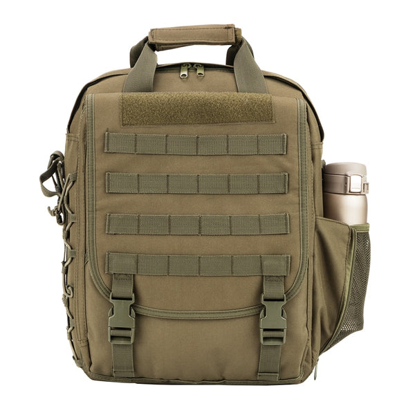 Molle Military Laptop Bag Tactical Messenger Bags Computer Backpack Fanny Belt Shouder Camping Outdoor Sports Army Bag