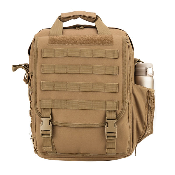 Molle Military Laptop Bag Tactical Messenger Bags Computer Backpack Fanny Belt Shouder Camping Outdoor Sports Army Bag