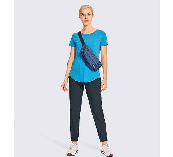 Women's Lightweight Joggers Pants With Pockets Drawstring Elastic Waist Athletic Sports Running Sweatpants