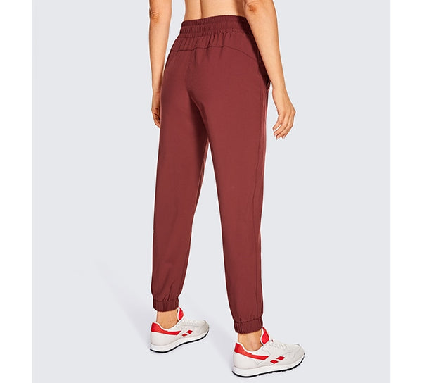 Women's Lightweight Joggers Pants With Pockets Drawstring Elastic Waist Athletic Sports Running Sweatpants