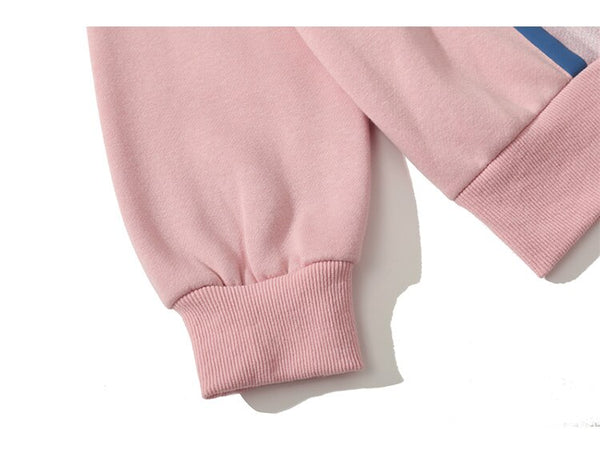 Hoodie Men Cool Girl Letter Printed Fleece Sweatshirts Soft Cozy Warm Hooded Oversize Japanese Harajuku Couple Pullover