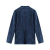 Women's Jacket Plus Size Casual Denim Jacket Premium Stretch Blouses Knitted Denim Chaquetas