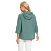 Women's Plus Size Windbreaker Short Hooded Jacket Spring And Autumn Loose Zipper Windbreaker