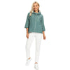 Women's Plus Size Windbreaker Short Hooded Jacket Spring And Autumn Loose Zipper Windbreaker