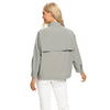 Women's Plus Size Windbreaker Short Lapel Jacket Spring And Autumn Loose Zipper Windbreaker