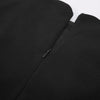 Women's Dress Solid Color Scalloped Neckline Hips-Wrapped Lady Fashion