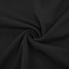 Women's Dress Solid Color Scalloped Neckline Hips-Wrapped Lady Fashion