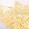 Grace Karin Casual Dresses Summer Women V-Neck Dress Short Sleeve A-Line Leopard/Daisy Pattern Beach Holiday Fashion Floral Lady