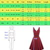 Grace Karin Women V-Neck Dress Vintage Belt Sleeveless U-Back Party Evening Office Elegant Swing Flared A-Line Cotton Dress New