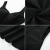 Grace Karin Women V-Neck Dress Vintage Belt Sleeveless U-Back Party Evening Office Elegant Swing Flared A-Line Cotton Dress New