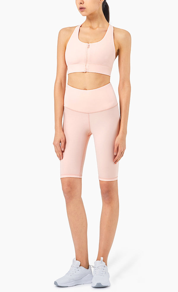 Second Skin Feel Workout Fitness Gym Biker Shorts Women High Waist Squat Proof Athletic Exercise Sport Shorts