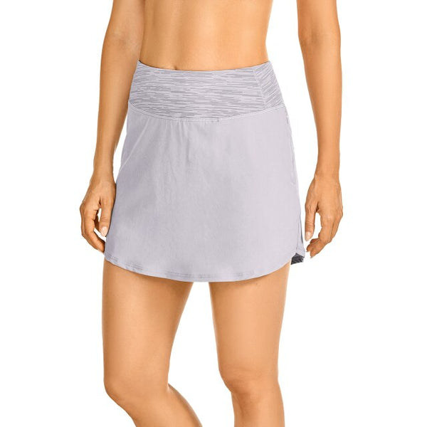 Women's Lightweight Athletic Skirts Tennis Golf Sports Stretch Skorts with Zipper Pocket