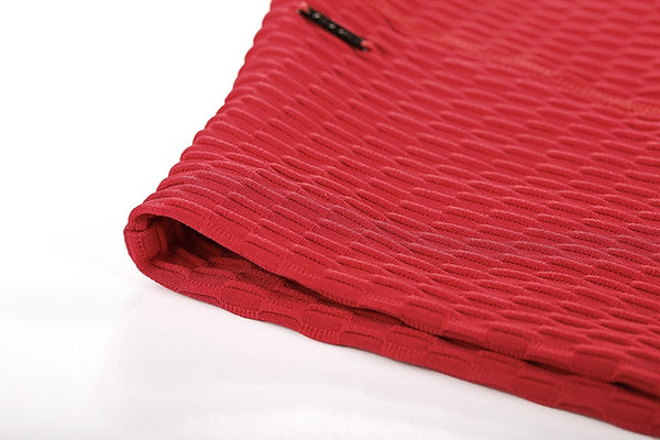 Women's High Waisted Compression Running Yoga Pants Textured Butt Lift Workout Leggings with Pocket -25 inches