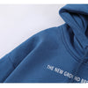 Hoodie Men Blue Planet Letter Big Pocket Pullover Fleece Warm Cozy Sweatshirt College Style All-match Streetwear Couple