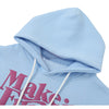Hoodie Men Cute Comics Girl Heart-shaped Print Fleece Pullover Big pocket College Style Casual Japanese Tops Streetwear