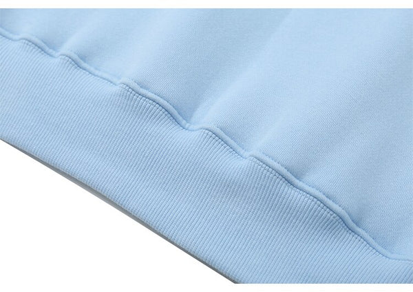 Hoodies Men Cartoon Comics Girl Letter Graffiti Fleece Pullovers College Style Casual Loose Cozy Tops Streetwear Couple