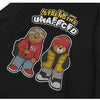 Hoodie Men Cartoon Fashion Bear Print Hooded Sweatshirts Couple Casual Cozy High Street Loose Hip Hop Streetwear Autumn