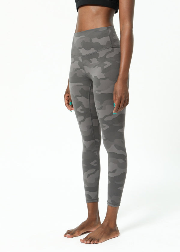 Four Ways Stretchy Yoga Pants Sport Gym Legging Women Naked Feel Exercise Fitness Workout Leggings 7/8 Length