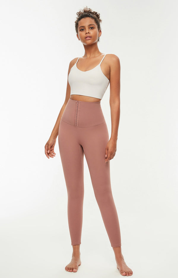 Hook Closure Metallic Yoga Pants Sport Leggings Women Naked Feel Anti Cellulite Workout Gym Athletic Leggings S-XL