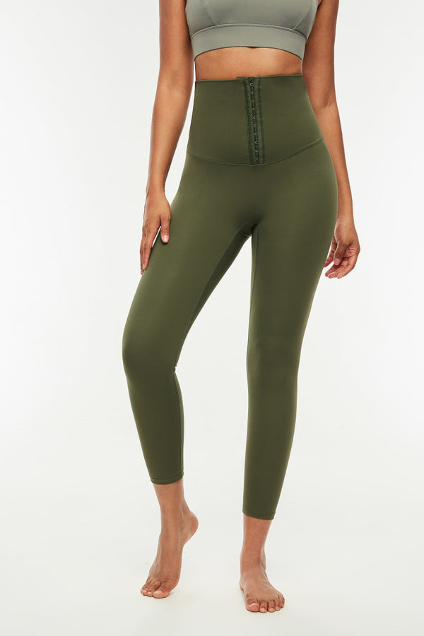 Hook Closure Metallic Yoga Pants Sport Leggings Women Naked Feel Anti Cellulite Workout Gym Athletic Leggings S-XL