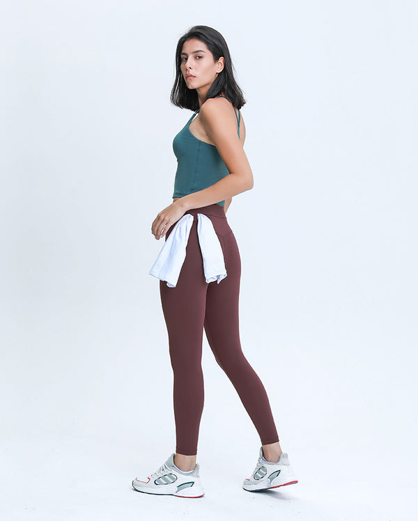 Naked Feel Sport Training Legging Yoga Pants Women Buttery Soft Exercise Workout Gym Fitness Tights 24”