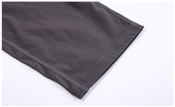 STRIPE Mid Waist Drawstring Sport Gym Joggers Women Loose Fit Fitness Workout Joggers with Pocket Leisure Sweatpants