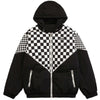Winter Jacket Men Plaid Print Zipper Pockets Hooded Padded Coat Couple High Street Casual All-match Warm Parkas Outwear