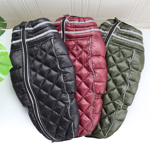Waterproof Clothes for Large Dogs Reflective Dog Jacket Coat Warm Winter Pet Outdoor Clothing French Bulldog Costume Outfit 4XL