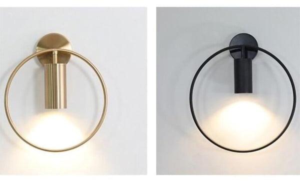 Nordic Minimalism Light luxury GU10 LED wall lamp indoor bedroom bedside living room sconces loft aisle lighting fixture