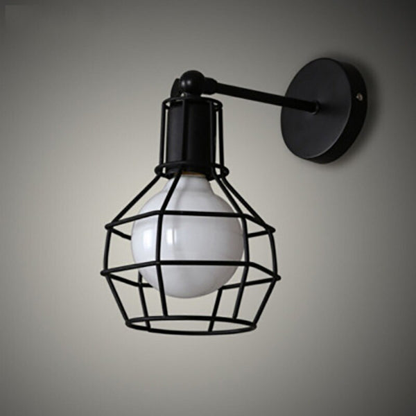 Retro Industrial style LED wall lamp American rural restaurant lighting indoor bedroom living room aisle corridor light Fixture