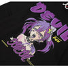 Hoodie Men Cartoon Gothic Girl Comics Anime Printed Sweatshirt Japanese High Street Harajuku Pullover Couple Streetwear