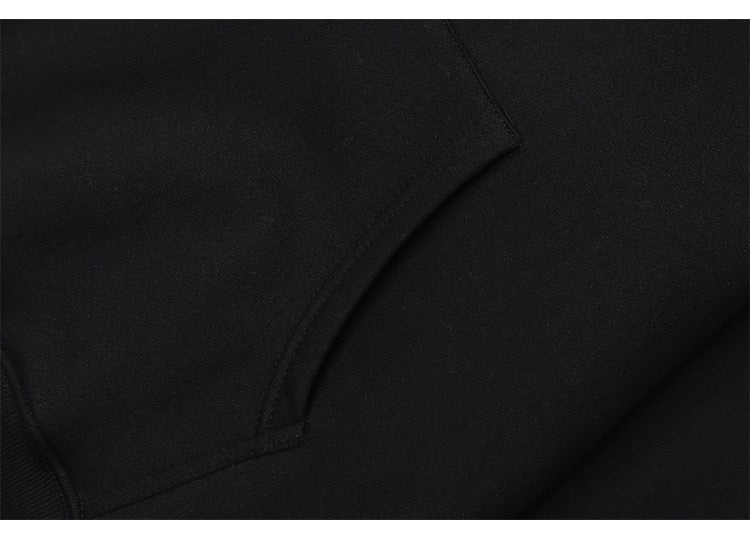 Hoodie Men Graffiti Letter Illustration Fleece Pullovers High Street All-match Casual Tops Baggy Cozy Unisex Streetwear