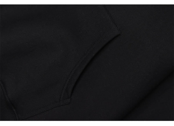 Hoodie Men Graffiti Letter Illustration Fleece Pullovers High Street All-match Casual Tops Baggy Cozy Unisex Streetwear