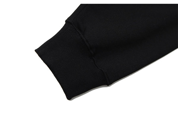 Hoodie Men Graffiti Letter Illustration Fleece Pullovers High Street All-match Casual Tops Baggy Cozy Unisex Streetwear