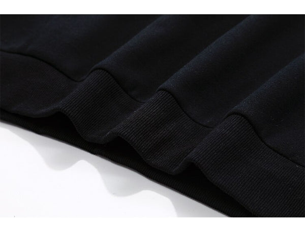 Hoodie Men Cartoon Comics Repairman Star-shaped Print Pullovers Couple Harajuku Fashion Varsity Casual Loose Streetwear